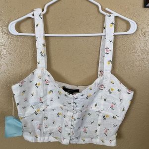 forever 21 floral print cami top